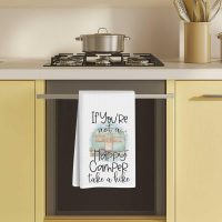 Country Kitchen Towels, Cute Decorative Dish Towels, Absorbent Flower Tea Towel Gifts for Fashion Bathroom Home Decor, Cute and Funny Kitchen Designs for The Camper, Gifts for Chefs Mom Friend-5 - Image 3