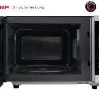 SHARP Countertop Microwave Oven with Removable 12.4" Carousel Turntable, 1100 Watt, 1.4 Cubic Feet, Stainless Steel - Image 5