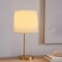 White Drum Lamp Shades Set of 2, 11.4"x13"x10" Modern Large Spider Fitter Shade, Fabric Table & Floor Lamp soft lighting lampshade for Bedroom, Living Room, Easy Assembly (Harp/Finial Not Included) - Image 9