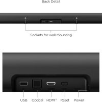 Roku Smart Soundbar, 4K/HD/HDR Streaming Media Player & Exceptional Audio Includes Roku Voice Remote (Renewed) - Image 6