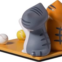 Cute Cat Smartphone Stand Phone Holder Cartoon Animal Japanese Anime (Pumpkin and Gabriel) - Image 4