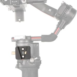 ZGCINE VR-04 Mini V Mount Plate for DJI Ronin S2/S3 Stabilizer V Mount Battery V-Lock Plate Adapter