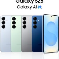 SAMSUNG Galaxy S25 Cell Phone, 128GB AI Smartphone, Unlocked Android, AI Camera, Fast Processor, ProScaler Display, Long Battery Life, 2025, Navy (Renewed) - Image 2