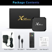Android TV Box 4k X96 Mini tv Box 2025 Streaming Media Player Amlogic S905W Quad Core RAM 2GB ROM 16GB Dual 2.4G/5.8G WiFi HDR+ Smart Home Box for TV Stream Many Movies and Shows, Free & Live TV - Image 6