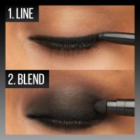 Maybelline Tattoo Studio Automatic Gel Pencil Waterproof Eyeliner, Blendable, Smudge Resistant, Matte Eyeliner For Up To 36HR Wear, Pitch Black (Smokey Black), Packaging May Vary - Image 7
