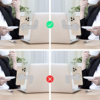 MagSafe Accessories Compatible with iPhone 15 14 13 12 Series, Universal Laptop Accessories in Order for Dual-Screen Interaction, Laptop Phone Holder for iPhones - Image 5