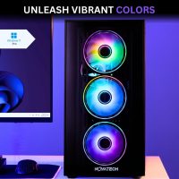 NOVATECH Phantom - Prebuilt Gaming PC Desktop Computer - RX580 8GB - Core i7 Xeon 3.5GHz - 16GB RAM - 512GB M.2 SSD WiFi/BT, Win 11 Pro - Gaming Computer Tower - Pre Built PC Gaming - 1 Year Warranty - Image 6