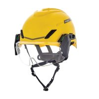 MSA 10194820 V-Gard H1 Half-Face Spectacle - Polycarbonate (PC), Clear Tint with Antifog/Antiscratch Coating, Contoured, Resists Impact & Splash Hazards, Durable & Replaceable Hard Hat Accessory - Image 2