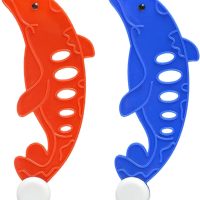Jasonwell Pool Toys Diving Rings - 28PCS Swim Thru Rings Pool Game Diving Toys with Dive Ring Underwater Treasures Torpedo Bandits Fish Toy Fun Water Swimming Toy for Boys Girls Kids Teens Adults - Image 9
