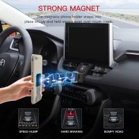 1797 Phone Mount Holder for Toyota RAV4 2019-2022 Accessories Magnetic Car Cellphone Cradle for All Smartphone Navigation Black - Image 5