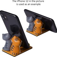 Cute Cat Smartphone Stand Phone Holder Cartoon Animal Japanese Anime (Pumpkin and Gabriel) - Image 5