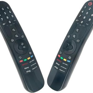 AULCMEET MR23GA New Replacement Magic Remote Control with NETFLIX PRIME-VIDEO DISNEY+ LG-CHANNEL SLING RAKUTEN-TV buttons fit for LG Smart TV OLED83C3PUA OLED65B3PUA OLED77G3PUA OLED65C3PUA OLED65G3PU