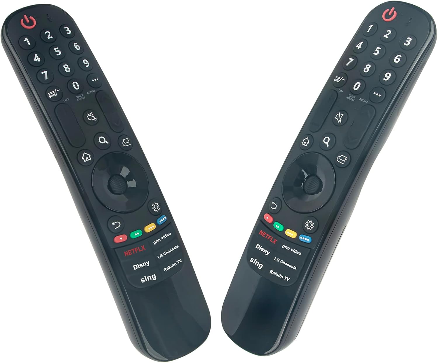 AULCMEET MR23GA New Replacement Magic Remote Control with NETFLIX PRIME-VIDEO DISNEY+ LG-CHANNEL SLING RAKUTEN-TV buttons fit for LG Smart TV OLED83C3PUA OLED65B3PUA OLED77G3PUA OLED65C3PUA OLED65G3PU