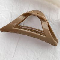 Glossy Triangle Hair Claws - Stylish Non-Slip Acrylic Claw Clips for Women, Perfect for Everyday and Thick Hair - Image 2