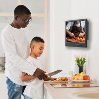 Feihe 14 Inch TV with DVD Player Built-in, HD Flat Screen Small TV DVD Player Combo with ATSC Tuner/HDMI/USB/AV/VGA Input, Suitable for Kitchen Bedroom RV Camper - Image 7