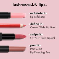 e.l.f. Cream Glide Lip Liner, Highly-Pigmented Pencil For Shaping & Sculpting Lips, Semi-Matte Finish, Vegan & Cruelty-Free, Dark Cocoa - Image 3