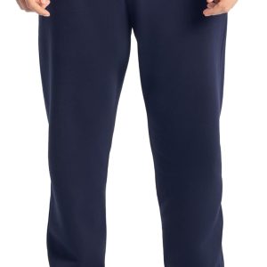 Fruit of the Loom Men's Eversoft Fleece Open Bottom Sweatpants with Pockets, Relaxed Fit, Moisture Wicking, Breathable