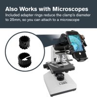 Celestron – NexYZ – Universal Smartphone Adapter for Telescope, Binoculars & Spotting Scopes – 3-Axis Precision Alignment – Capture Images & Video Through Your Optics – Compact and Travel-Friendly - Image 9
