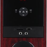 Rockville TM150C Powered Home Theater Tower Speaker System, Cherry Wood, 1000W, 10" Subwoofers, Bluetooth, USB/SD Playback, FM Radio, Remote Control, Karaoke Ready, Perfect for Home Entertainment - Image 3