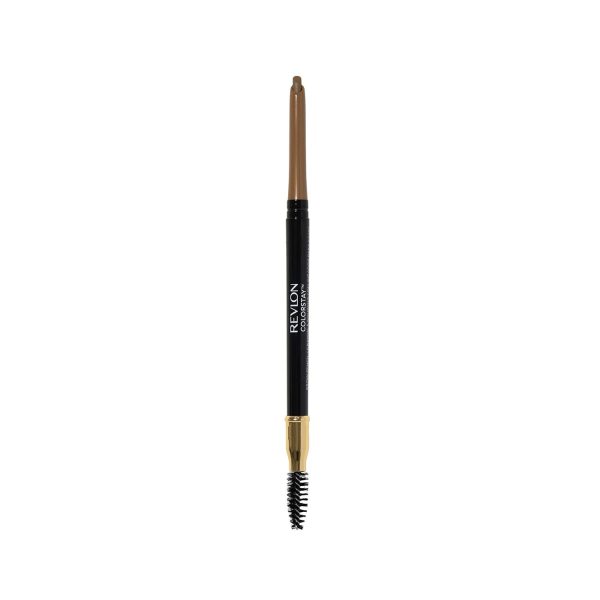 Revlon ColorStay Eyebrow Pencil with Spoolie Brush, Waterproof, Hair-Like Strokes for Natural Looking Brows, 205 Blonde, 0.021 oz