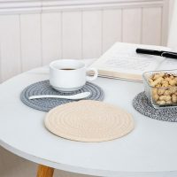 Drink Coasters Absorbent Drink Coasters Simple Home Decoration Desktop Protection, Suitable for All Kinds of Cups - Image 7