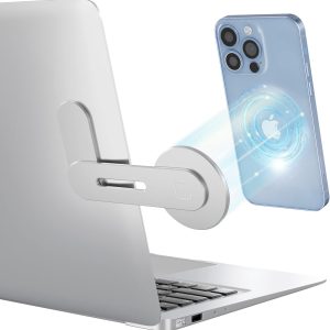 MagSafe Accessories Compatible with iPhone 15 14 13 12 Series, Universal Laptop Accessories in Order for Dual-Screen Interaction, Laptop Phone Holder for iPhones