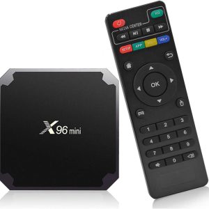 Android TV Box 4k X96 Mini tv Box 2025 Streaming Media Player Amlogic S905W Quad Core RAM 2GB ROM 16GB Dual 2.4G/5.8G WiFi HDR+ Smart Home Box for TV Stream Many Movies and Shows, Free & Live TV