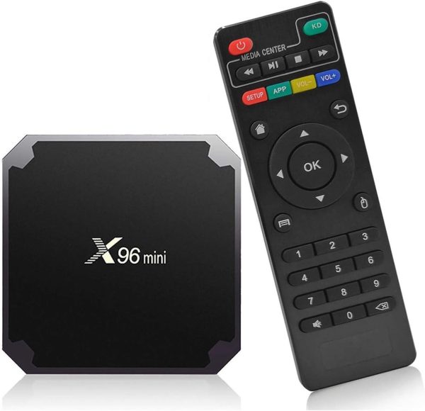 Android TV Box 4k X96 Mini tv Box 2025 Streaming Media Player Amlogic S905W Quad Core RAM 2GB ROM 16GB Dual 2.4G/5.8G WiFi HDR+ Smart Home Box for TV Stream Many Movies and Shows, Free & Live TV