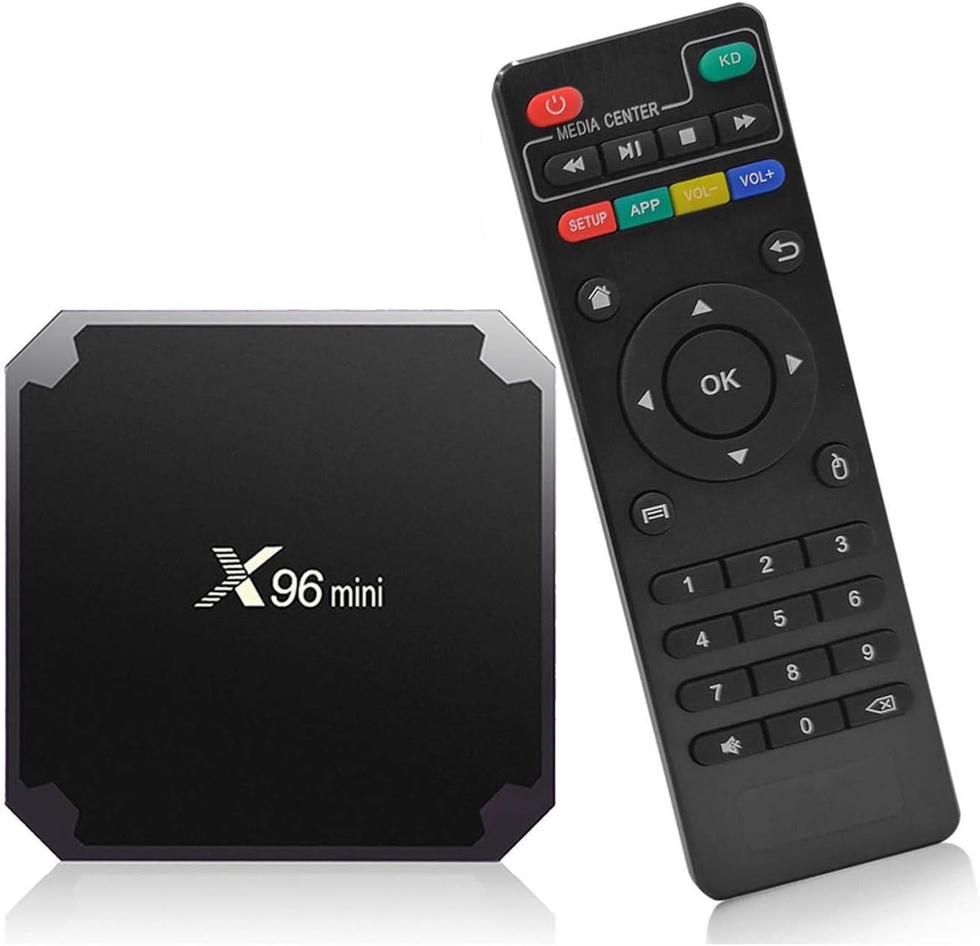 Android TV Box 4k X96 Mini tv Box 2025 Streaming Media Player Amlogic S905W Quad Core RAM 2GB ROM 16GB Dual 2.4G/5.8G WiFi HDR+ Smart Home Box for TV Stream Many Movies and Shows, Free & Live TV