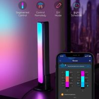 Govee Smart LED Light Bars, Work with Alexa and Google Assistant, RGBICWW WiFi TV Backlights with Scene and Music Modes for Gaming, Pictures, PC, Room Decoration - Image 5