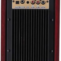 Rockville TM150C Powered Home Theater Tower Speaker System, Cherry Wood, 1000W, 10" Subwoofers, Bluetooth, USB/SD Playback, FM Radio, Remote Control, Karaoke Ready, Perfect for Home Entertainment - Image 5