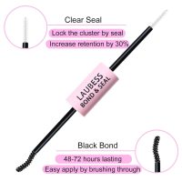 Lash Bond and Seal Mascara for Long Lasting Waterproof Eyelash Extensions - 5ml+5ml - Image 2