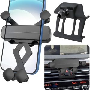 Car Phone Holder Mount for BMW X5 2014-2018，X6 2015-2019 SUV sDrive35i xDrive35i 40e 35d F15 F16 Auto Accessories Interior Decoration Mobile Cell Smartphone Bracket