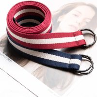 Black Belt Men,Military Canvas Web Belts for Men, Black D-ring Buckle The best gifts for Father's Day - Image 7