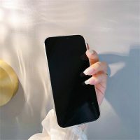 Fycyko Compatible with iPhone 14/13 Butterfly Floral Clear with Design Aesthetic Women Teen Girls Glitter Pretty Crystal Sparkle Sparkly Cute Girly Phone Cases Protective Cover+Chain-Clear - Image 7