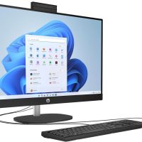 HP 27" Touchscreen All in One Desktop Computer 2025, Intel 12-Core Ultra 7 155U(Up to 4.8GHz), 64 GB DDR5, 4 TB SSD, 27 inch FHD Anti-Glare, Windows 11 Pro, Accessories, Jet Black - Image 8