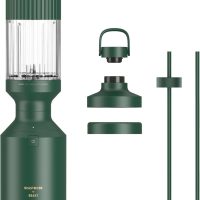 Beastmode by Beast Health Blender | Beast Health x Marshawn Lynch | Blend Smoothies and Shakes, Kitchen Countertop Design, Straw Cap and Straws Included,1200W (Forest Green) - Image 2