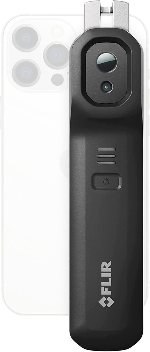 FLIR Edge Pro - Wireless Bluetooth Thermal Imaging Camera for Smartphones, Compatible with All iOS and Android Devices, 320x240 Super Resolution (160x120 Native IR)