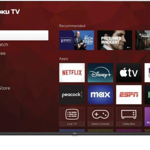TCL 43S310R 43" Class S Class (1080p) FHD LED Smart TV with Roku TV (Renewed)