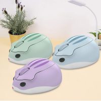 2.4GHz Wireless Cute Hamster Shape Less Noice Portable Mobile Optical 1200DPI USB Mice Cordless Mouse for PC Laptop Computer Notebook MacBook Kids Girl Gift (Purple) - Image 6