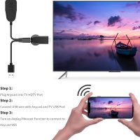 Anycast HDTV Wireless Display Adapter WiFi 1080P Mobile Screen Mirroring Receiver Dongle to TV/Projector Receiver Support Android Mac iOS Windows - Image 3