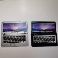 Dollhouse Decoration Accessories, 6 Pack 1/12 1/6 Dollhouse Miniature Scene Model Mini Laptop Tablet and Smart Phone Scene Model (Multicolored) - Image 5