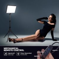 2-Pack Photography Lighting Kit, NiceVeedi 22W LED Video Light Kit, 2900-7000K Dimmable Studio Light with Tripod Stand, 73" Stream Light for Video Recording - Image 3