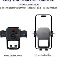 Car Phone Holder for 2023-2025 Honda HRV HR-V/CRV CR-V/Hybrid, 360° Rotation, 7/9 inch Screen Fixed Clip, Auto Accessories Navigation Bracket, Interior Decoration Mobile Phone Mount - Image 8