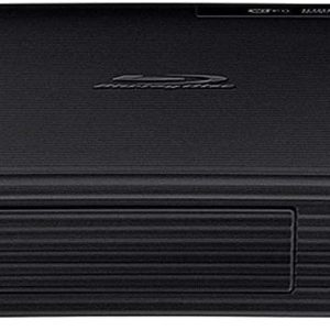 Samsung Blu-ray DVD Disc Player With 1080p Full HD Upconversion, Plays Blu-ray Discs, DVDs & CDs, Plus 6Ft High Speed HDMI Cable, Black Finish (Renewed)