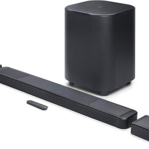 JBL Bar 1300XMK2-11.1.4 Channel soundbar System with Detachable Surround Speakers & Dolby Atmos® & DTS:X®, 1570W max Output Power & a 12" Wireless subwoofer (Black)