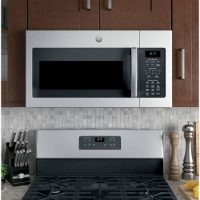 GE 1.7 Cu. Ft. Stainless Steel Over-The-Range Microwave Oven - Image 3