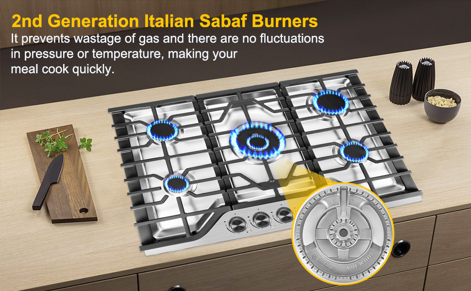SABAF Gas Cooktop