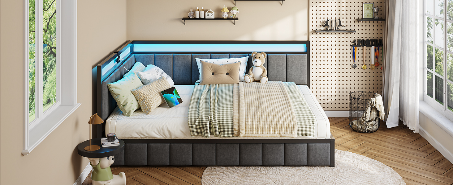 twin size metal bed frame