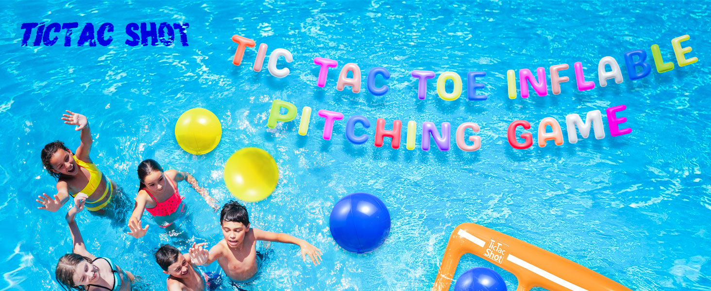 Tic Tac Toe Inflatable Pool Toy